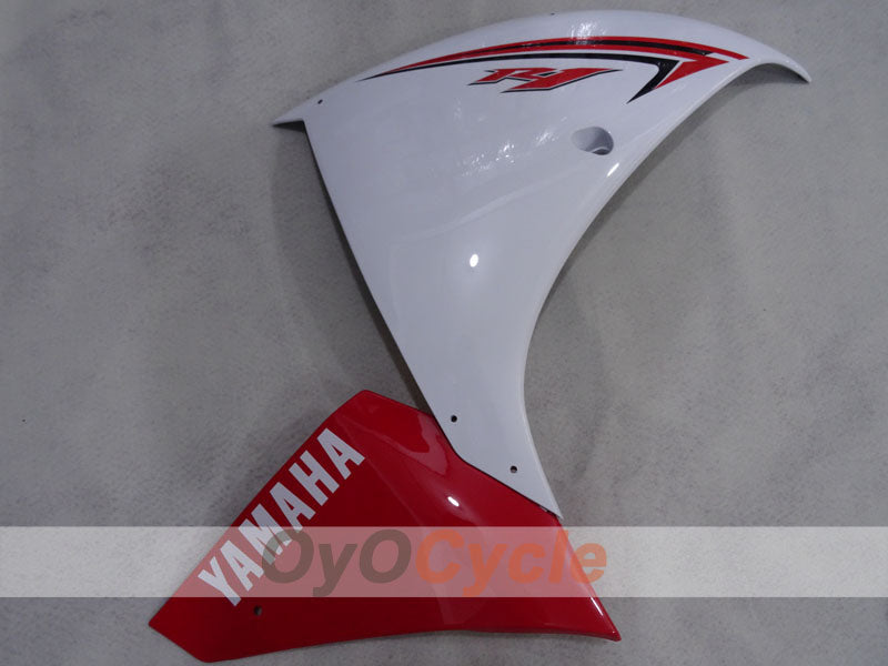 Kit de carénage injecté pour YZF-R1 09-11 - Rouge, Blanc - Style usine #OYO87905716