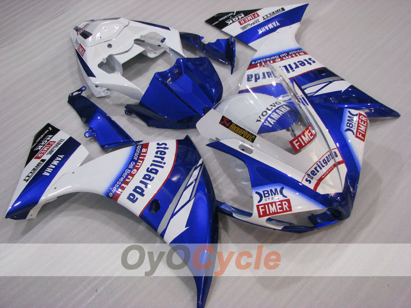 Kit de carénages en injection pour YZF-R1 09-11 - Bleu, Blanc - Sterilgarda #OYO87905718 Image principale du produit