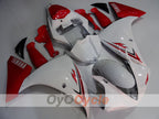Kit de carénages en injection pour YZF-R1 09-11 - Rouge, Blanc - Style d'origine #OYO87905721