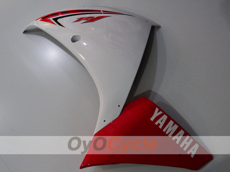 Kit de carénages en injection pour YZF-R1 09-11 - Rouge, Blanc - Style d'origine #OYO87905721