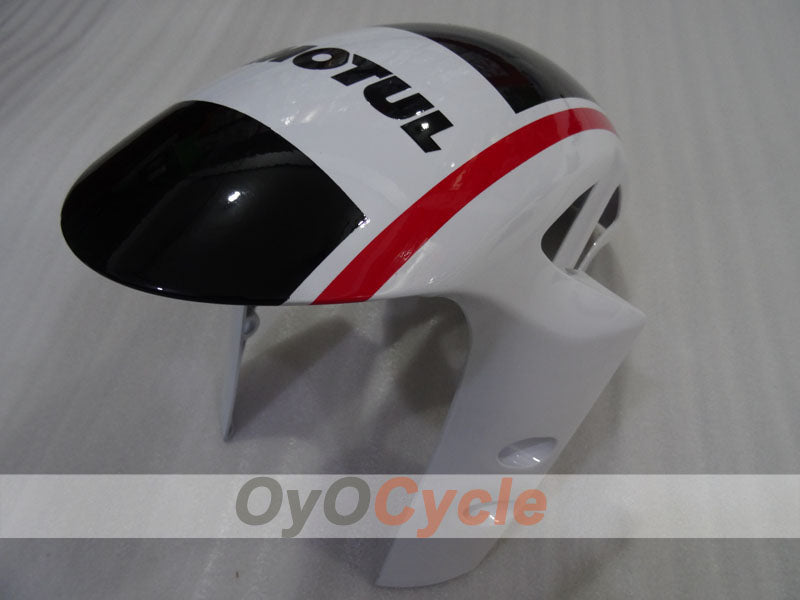 Kit de carénages en injection pour YZF-R1 09-11 - Noir, Blanc nacré - ABARTH #OYO87905722