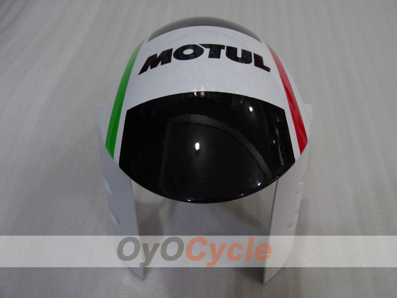 Kit de carénages en injection pour YZF-R1 09-11 - Noir, Blanc nacré - ABARTH #OYO87905722
