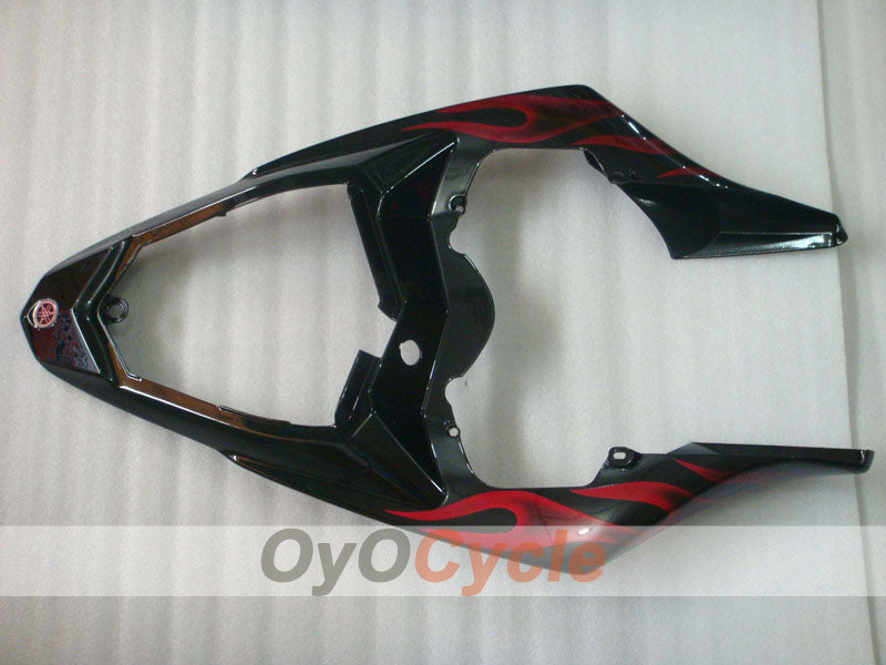 Kit de carénages en injection pour YZF-R1 09-11 - Rouge, Noir - Flamme #OYO87905723