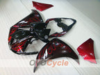 Kit de carénages en injection pour YZF-R1 09-11 - Rouge, Noir - Flamme #OYO87905723