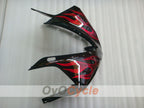 Kit de carénages en injection pour YZF-R1 09-11 - Rouge, Noir - Flamme #OYO87905723