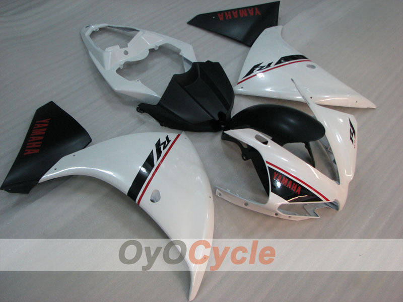 Kit de carénages en injection pour YZF-R1 12-14 - Blanc, Noir - Style d'origine #OYO87905727 Image principale du produit