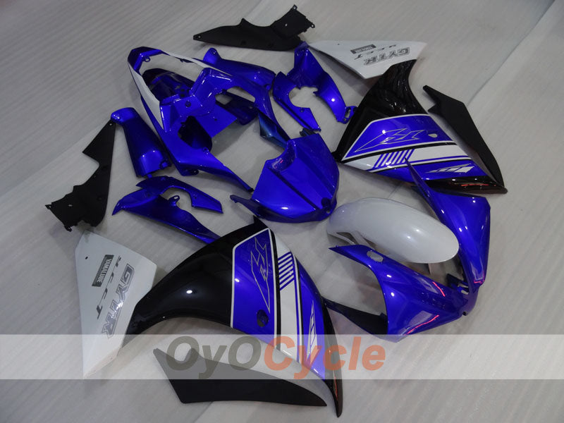Kit de carénages en injection pour YZF-R1 12-14 - Bleu, Blanc, Noir - GYTR #OYO87905728
