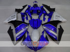 Kit de carénages en injection pour YZF-R1 12-14 - Bleu, Blanc, Noir - GYTR #OYO87905728