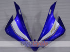 Kit de carénages en injection pour YZF-R1 12-14 - Bleu, Blanc - Style d'origine #OYO87905729