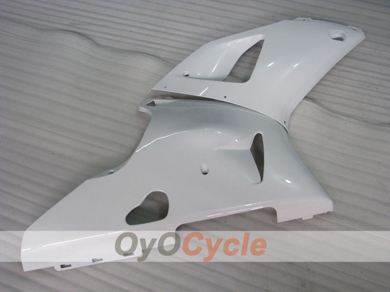 Kit de carénage injecté pour YZF-R1 00-01 - Blanc - Sans autocollant / décalcomanie, style d'origine #OYO87905734
