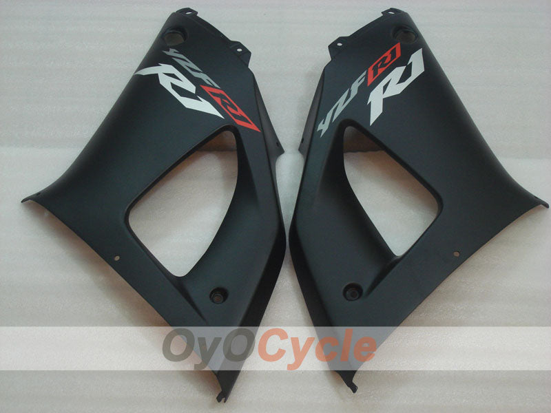 Kit de carénage injecté pour YZF-R1 00-01 - Orange, noir, mat - Style d'origine #OYO87905737
