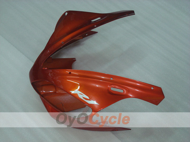 Kit de carénage injecté pour YZF-R1 00-01 - Orange, noir, mat - Style d'origine #OYO87905737
