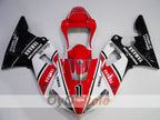 Kit de carénage injecté pour YZF-R1 00-01 - Rouge, blanc, noir - Style d'origine #OYO87905740