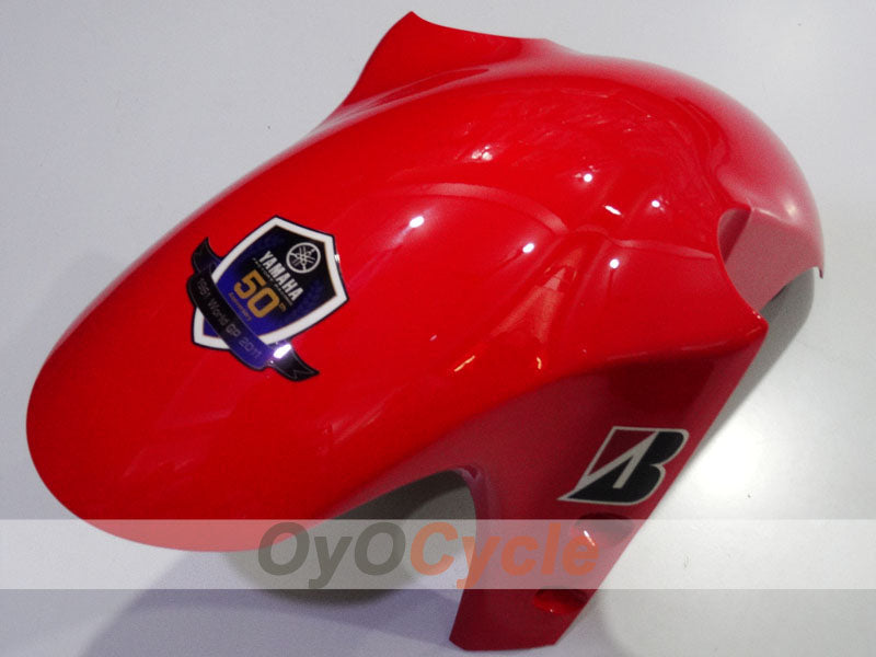 Kit de carénage injecté pour YZF-R1 00-01 - Rouge, blanc, noir - Style d'origine #OYO87905740
