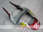 Kit de carénage à injection pour YZF-R1 00-01 - Rouge, argenté - Fortuna #OYO87905742