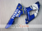 Kit de carénage à injection pour YZF-R1 00-01 - Bleu, blanc - GO!!!!!!!, MOTUL #OYO87905743