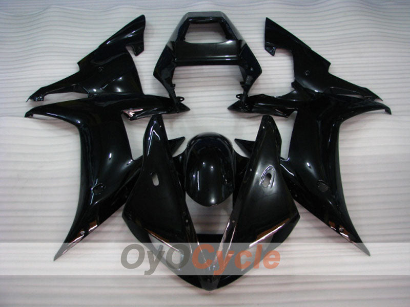 Kit de carénage à injection pour YZF-R1 02-03 - Noir - Sans autocollant / décalcomanie, style d'origine #OYO87905751 Image secondaire du produit