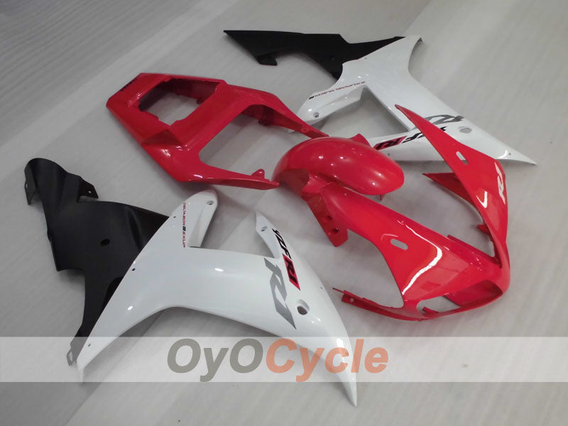 Kit de carénage à injection pour YZF-R1 02-03 - Rouge, blanc, noir - Style d'origine #OYO87905752