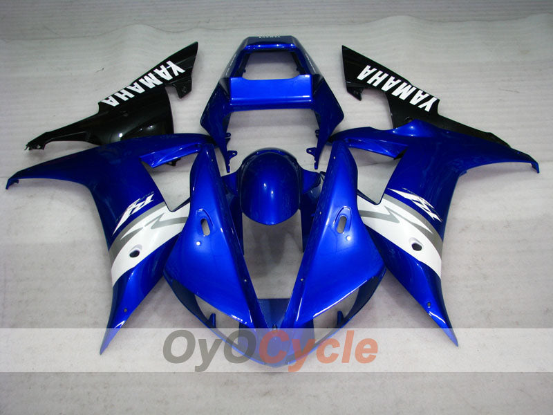 Kit de carénage à injection pour YZF-R1 02-03 - Bleu, blanc, noir - Style d'origine #OYO87905753