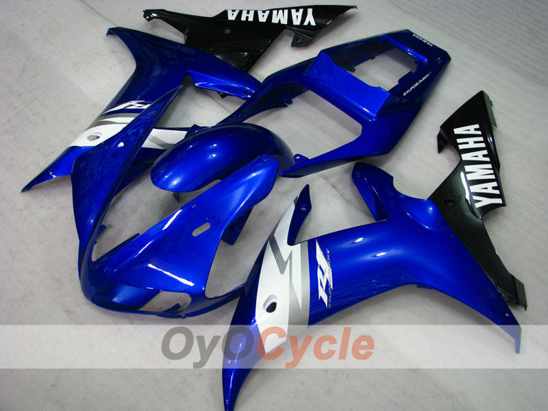 Kit de carénage à injection pour YZF-R1 02-03 - Bleu, blanc, noir - Style d'origine #OYO87905753