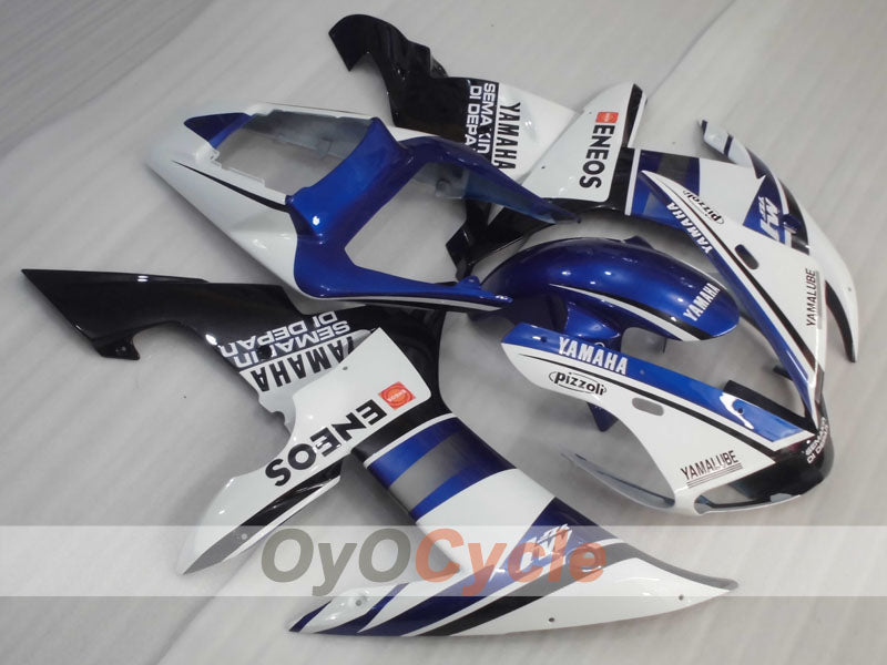 Kit de carénage à injection pour YZF-R1 02-03 - Bleu, blanc, noir - ENEOS #OYO87905754