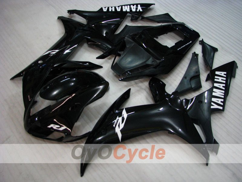 Kit de carénages à injection pour YZF-R1 02-03 - Noir - Style d’usine #OYO87905756