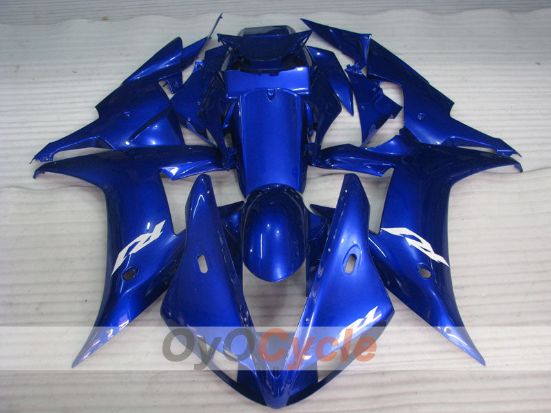 Kit de carénages à injection pour YZF-R1 02-03 - Bleu - Style d’usine #OYO87905758