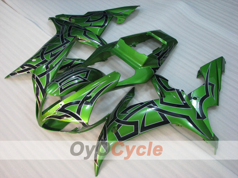 Kit de carénages à injection pour YZF-R1 02-03 - Vert - Style d’usine, Personnalisable #OYO87905759