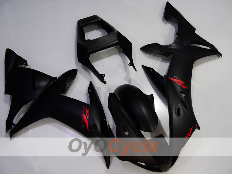 Kit de carénages à injection pour YZF-R1 02-03 - Noir, Mat - Style d’usine #OYO87905760