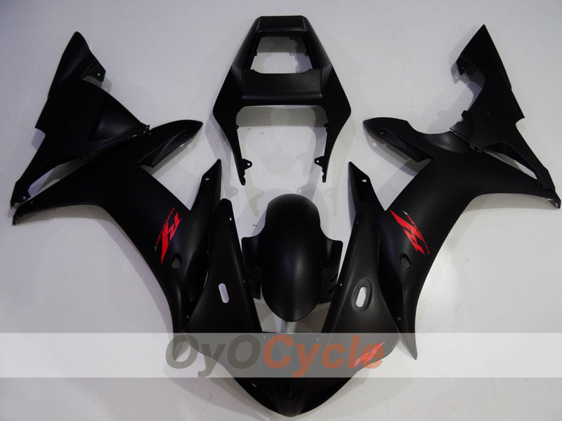 Kit de carénages à injection pour YZF-R1 02-03 - Noir, Mat - Style d’usine #OYO87905760