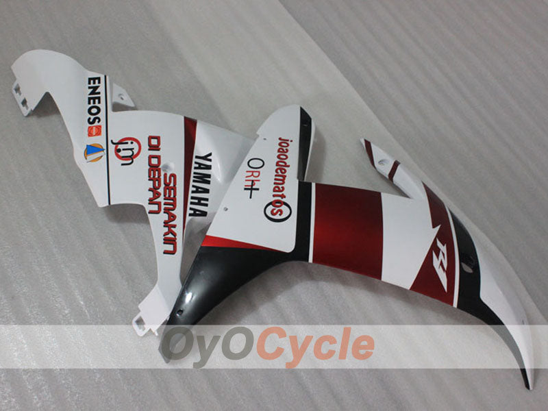 Kit de carénages à injection pour YZF-R1 02-03 - Rouge, Blanc, Noir - Personnalisable #OYO87905761