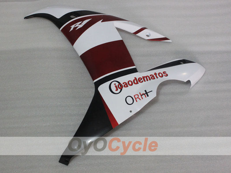 Kit de carénages à injection pour YZF-R1 02-03 - Rouge, Blanc, Noir - Personnalisable #OYO87905761
