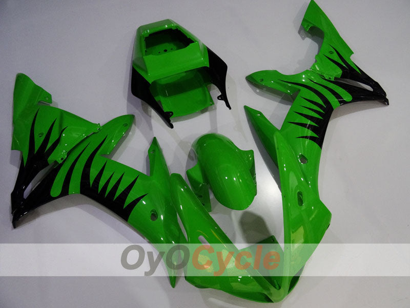 Kit de carénages à injection pour YZF-R1 02-03 - Vert - Style d’usine, Personnalisable #OYO87905762