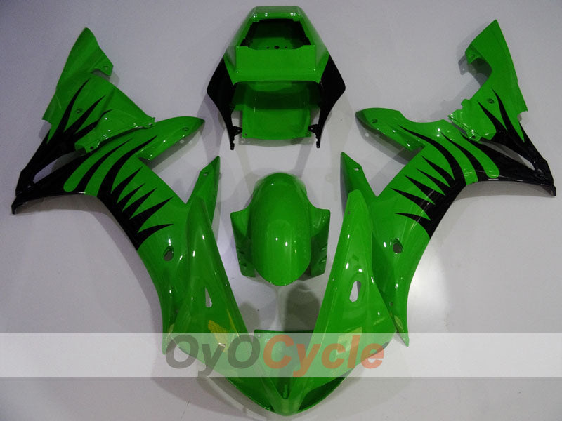 Kit de carénages à injection pour YZF-R1 02-03 - Vert - Style d’usine, Personnalisable #OYO87905762