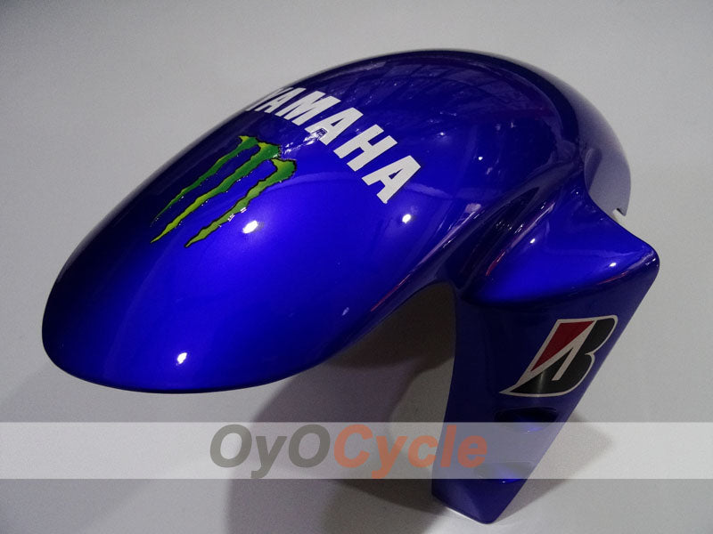 Kit de carénages à injection pour YZF-R1 02-03 - Bleu, Blanc, Noir - Monster #OYO87905763