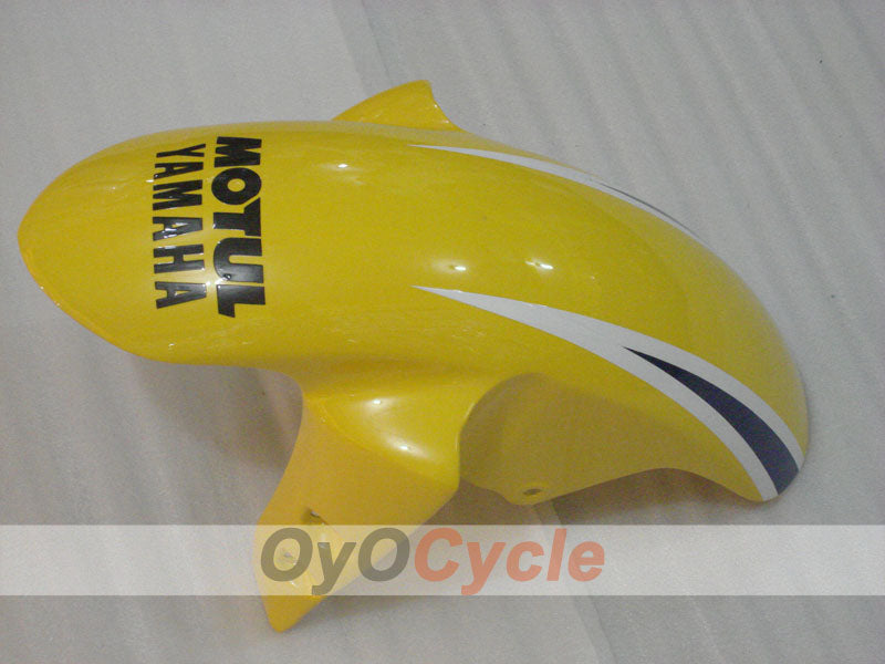 Kit de carénages à injection pour YZF-R1 02-03 - Jaune, Bleu - Camel, MOTUL #OYO87905764