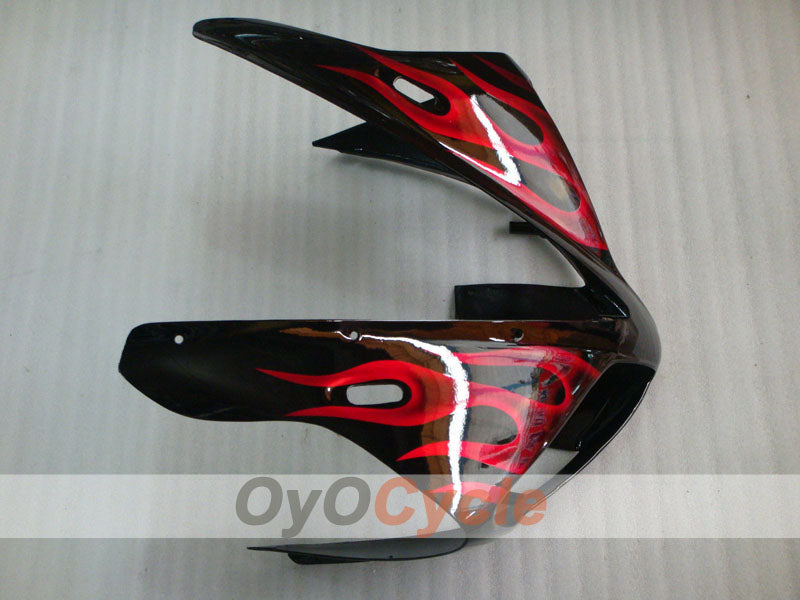 Kit de carénages à injection pour YZF-R1 02-03 - Rouge, Noir - Flamme #OYO87905765