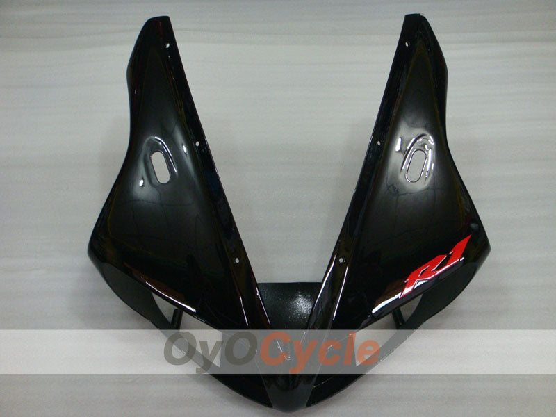 Kit de carénages à injection pour YZF-R1 02-03 - Rouge, Noir - Flamme #OYO87905766