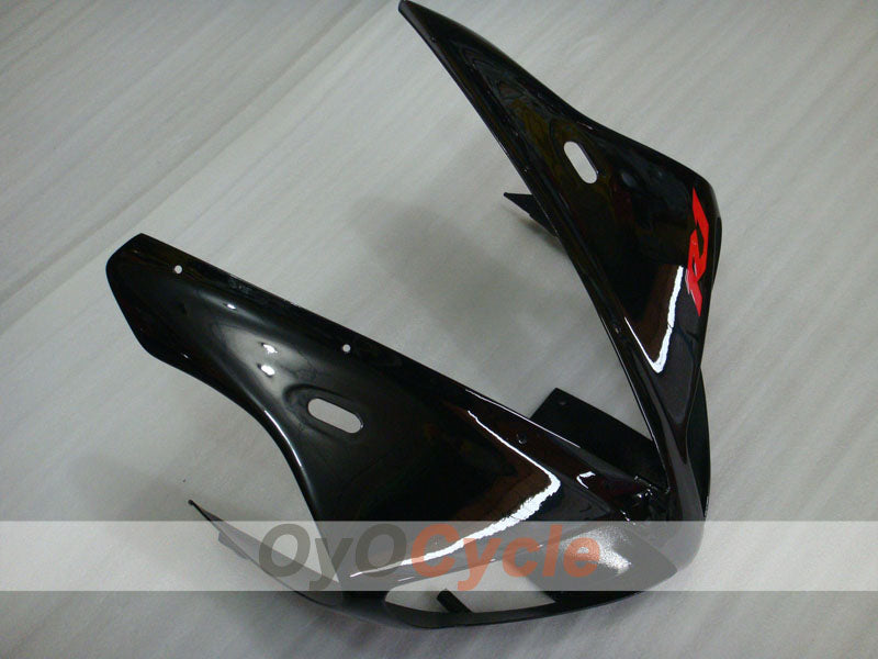 Kit de carénages à injection pour YZF-R1 02-03 - Rouge, Noir - Flamme #OYO87905766