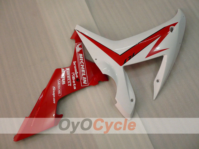 Kit de carénage injecté pour YZF-R1 02-03 - Rouge, blanc - Style d'origine #OYO87905768