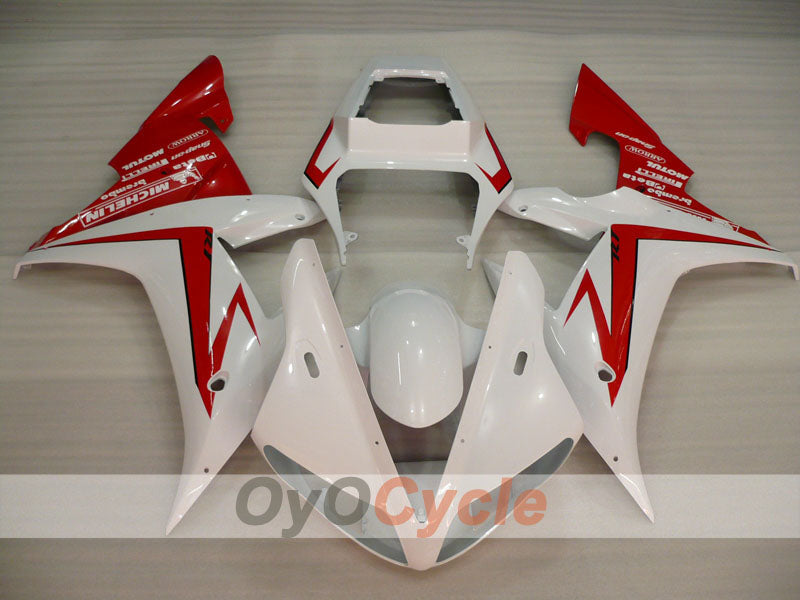 Kit de carénage injecté pour YZF-R1 02-03 - Rouge, blanc - Style d'origine #OYO87905768 Image secondaire du produit