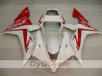 Kit de carénage injecté pour YZF-R1 02-03 - Rouge, blanc - Style d'origine #OYO87905768