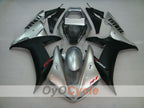 Kit de carénage injecté pour YZF-R1 02-03 - Noir, argent, mat - Style d'origine #OYO87905769