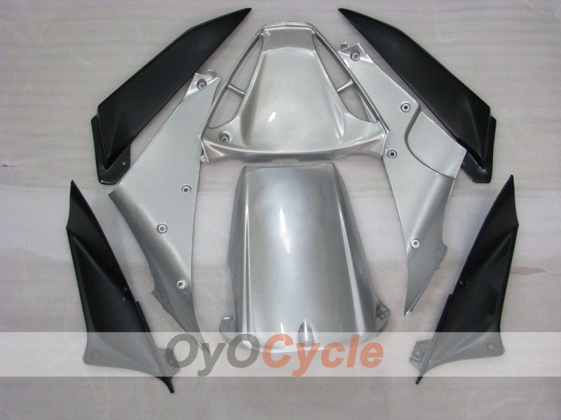 Kit de carénage injecté pour YZF-R1 02-03 - Noir, argent, mat - Style d'origine #OYO87905769