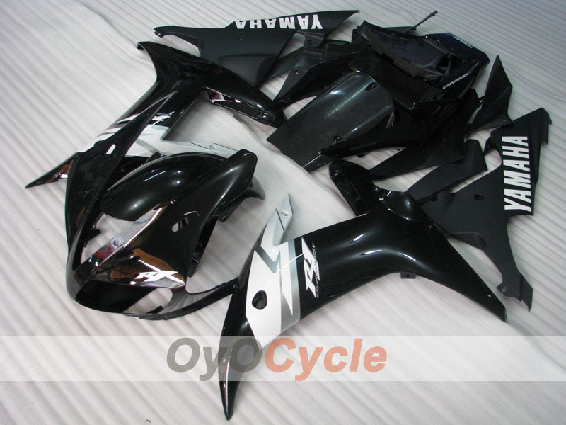 Kit de carénage injecté pour YZF-R1 02-03 - Blanc, noir - Style d'origine #OYO87905770