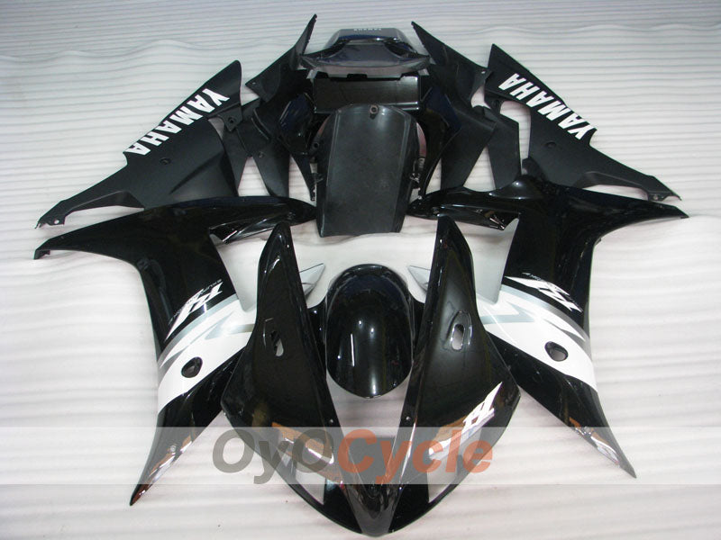Kit de carénage injecté pour YZF-R1 02-03 - Blanc, noir - Style d'origine #OYO87905770