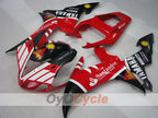 Kit de carénage injecté pour YZF-R1 02-03 - Rouge, noir - Santander #OYO87905771