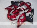 Kit de carénage injecté pour YZF-R1 98-99 - Rouge vin, noir - MOTUL #OYO87905775