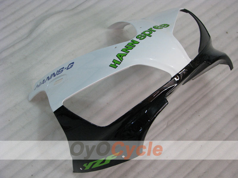 Kit de carénage injecté pour YZF-R1 98-99 - Vert, blanc, noir - HANN Spree #OYO87905776