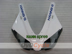 Kit de carénage injecté pour YZF-R1 98-99 - Vert, blanc, noir - HANN Spree #OYO87905776